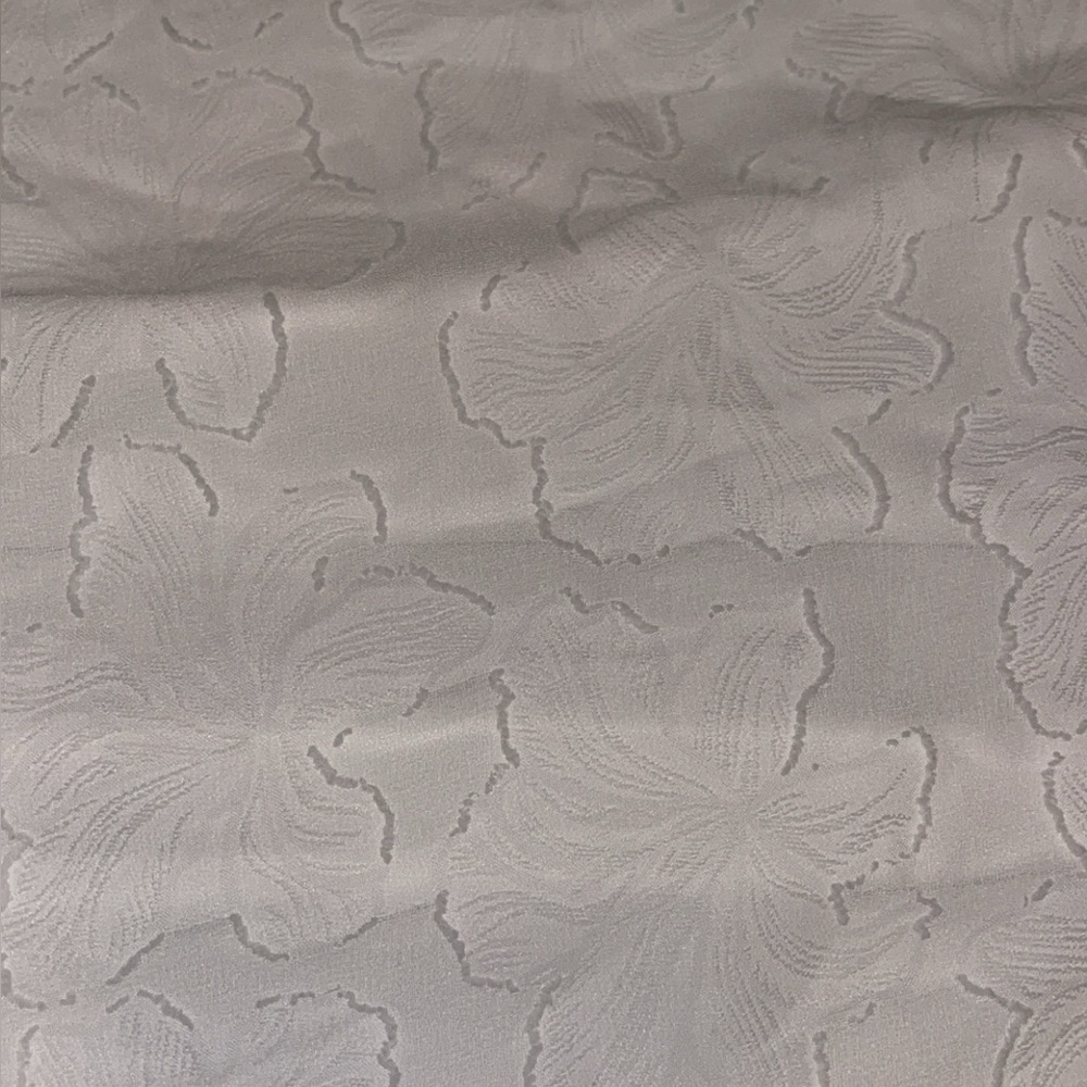 Lulus Sweet Sentiments White Jacquard Tiered Midi Dress Women’s Large NWT - Picture 12 of 13